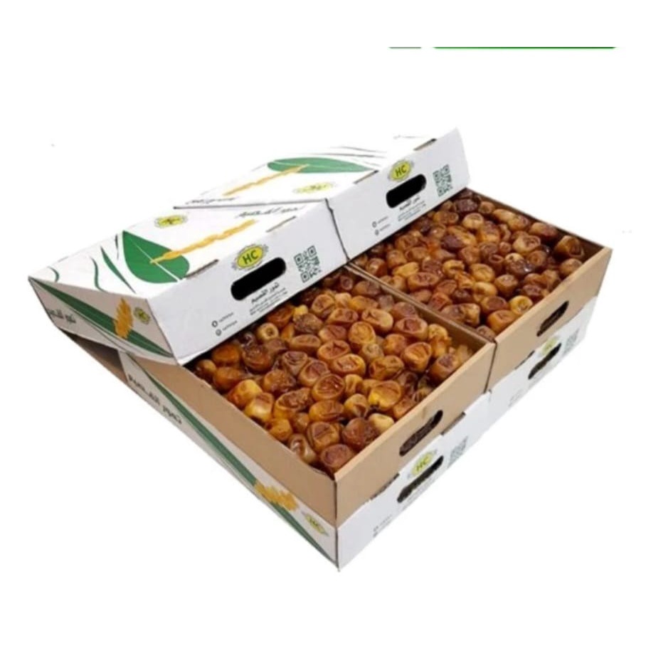 KURMA SUKARI PREMIUM 1 KG Kemasan Dus / Kurma Sukari Kurma Raja Kurma Sukkari 100% Asli Original