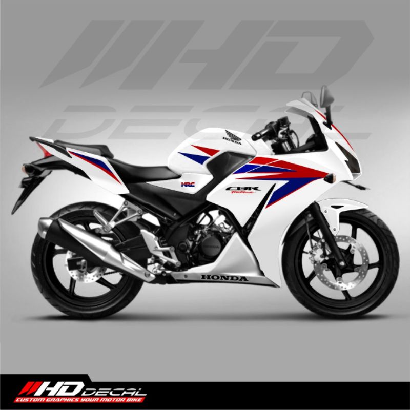 Decal striping/full body CBR 150R k45a lokal 2014-2016, livery concept model CBR 1000SP fireblade