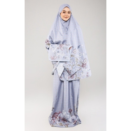 BUTTONSCARVES - THE ROYALE EASY CARE PRAYER ROBE - BLUE JEAN / MUKENA
