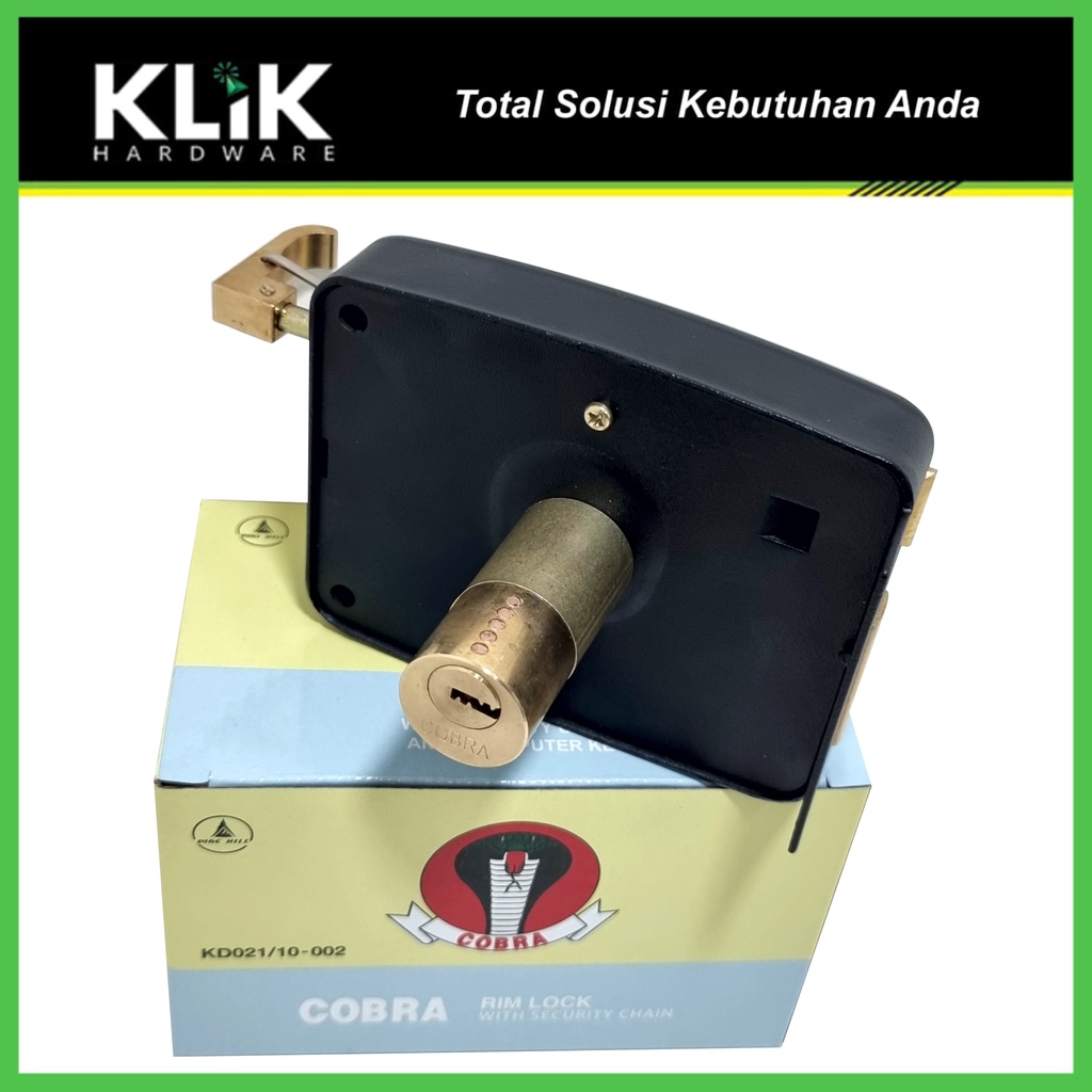 Cobra Kunci Pintu Gerbang Besi Otomatis Kobra Hitam 5 Pcs Computer Key