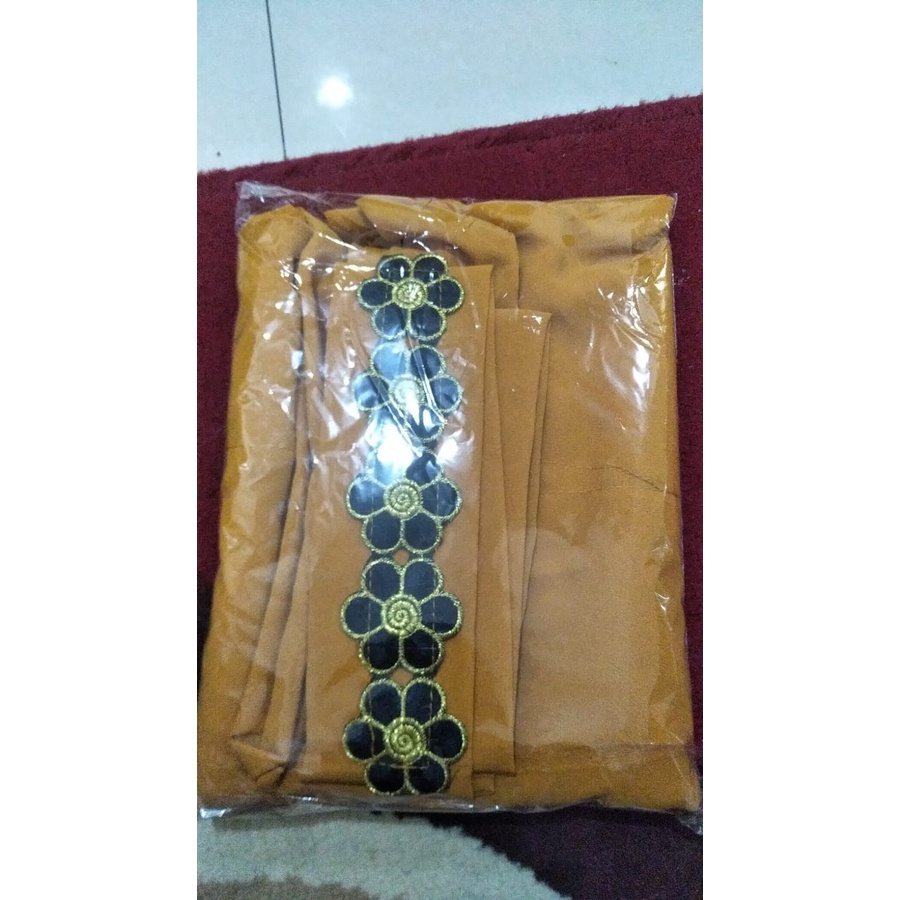 OUTER KAFTAN KONDANGAN - KAFTAN MODERN - OUTER KAFTAN SHABRINA-KUNYIT