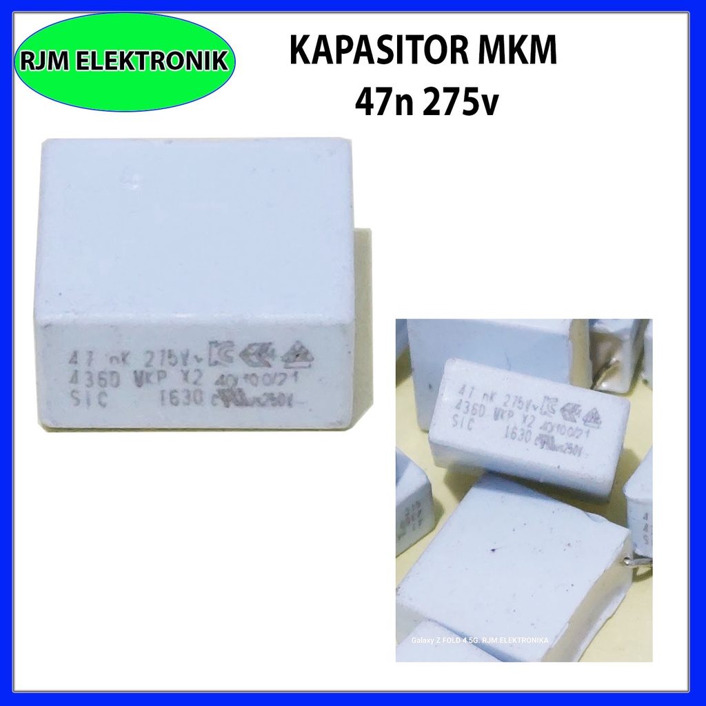 5 pcs kapasitor mkt 47n 275v