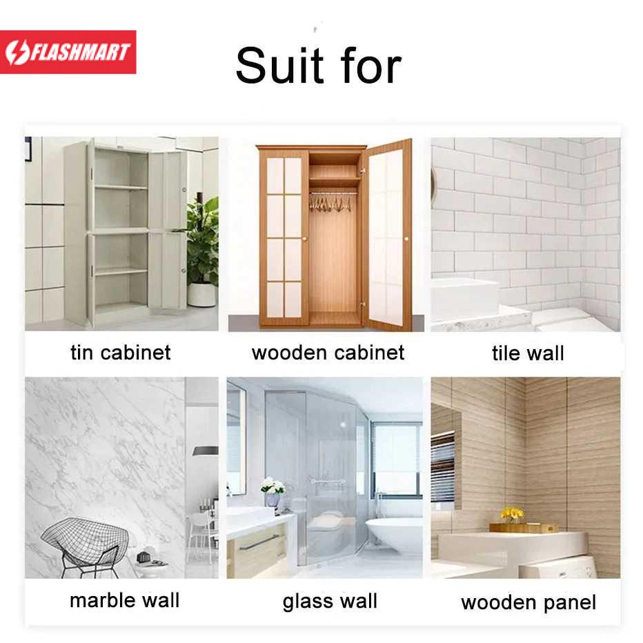 Flashmart Holder Bracket Siku Penyangga Papan Rak Shelf Support 10PCS - B0105