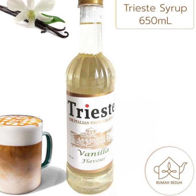 

➯ 650mL Sirup Vanila Trieste - Vanilla Italian Syrup ⅍