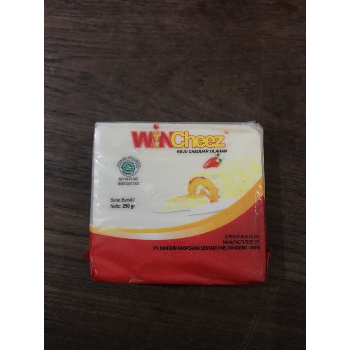 

Keju Cheddar Wincheez Kemasan 250gram