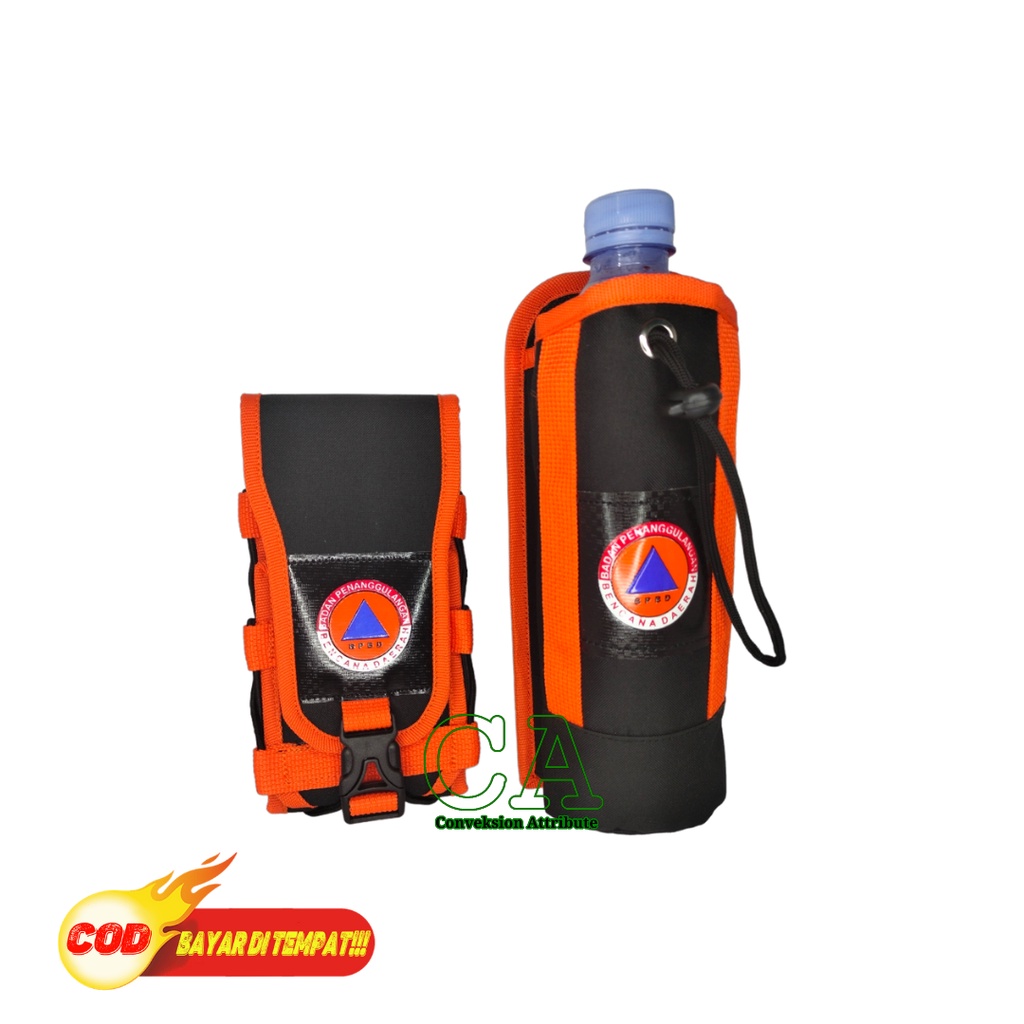 SARUNG HP BPBD DAN SARUNG BARET/BOTOL BPBD