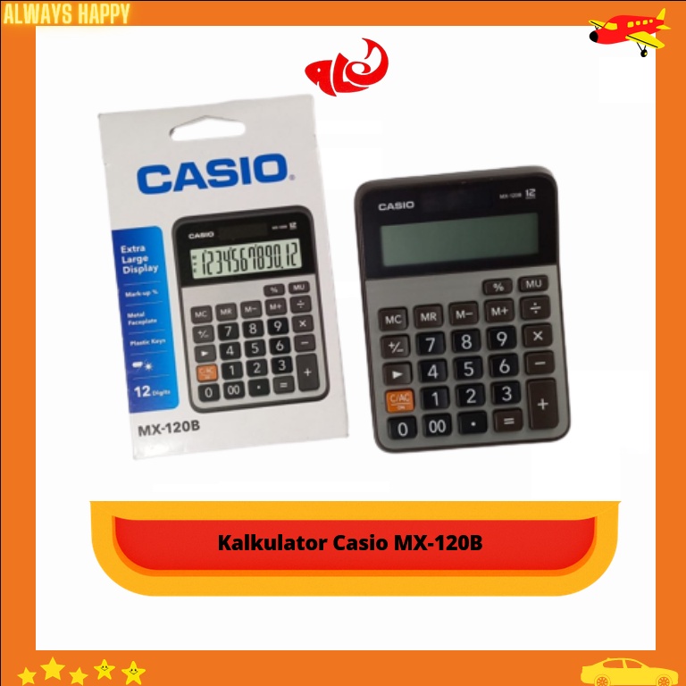 

Kalkulator Casio MX-120B Kalkulator murah Calculator