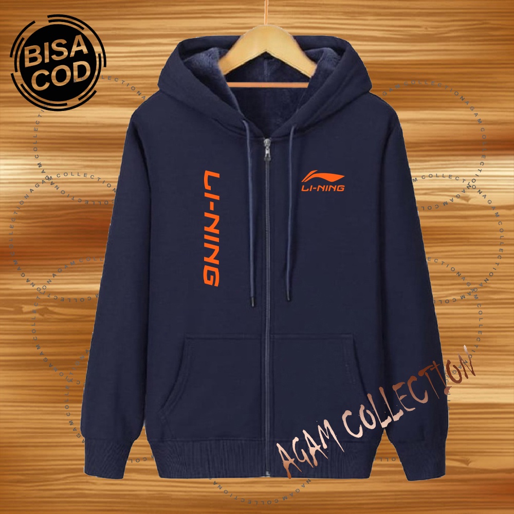 Agam collection Jaket Zipper Distro llng kirka Text Orange Premium Quality Jaket Hoodie Pria Wanita