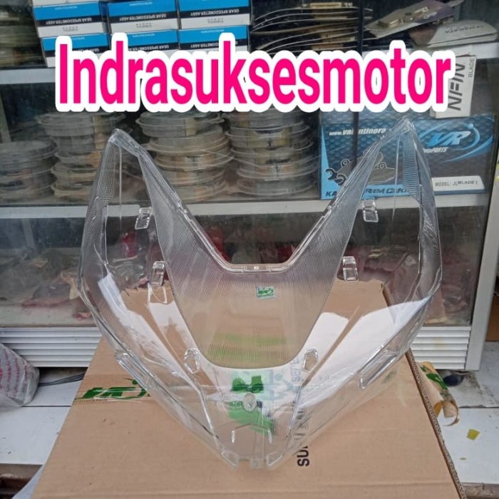 kaca mika lampu depan motor vario 150 led 2019 2020