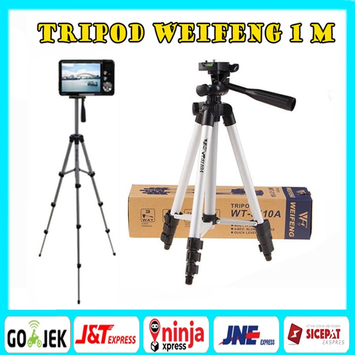 [TERMURAH] TRIPOD WEIFENG WT3110A - TRIPOD UNTUK HP DAN KAMERA TERBAIK
