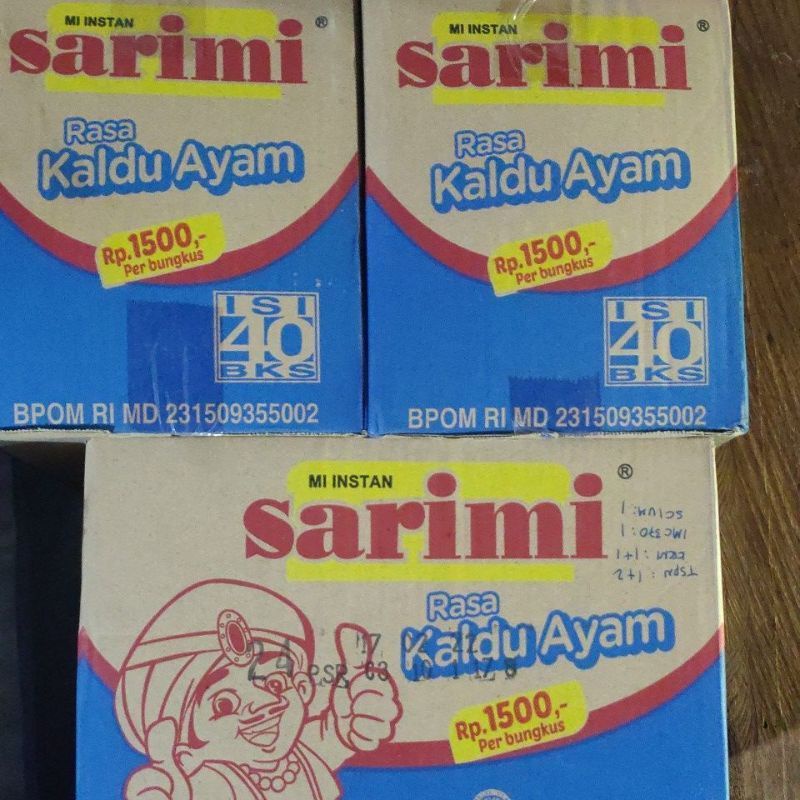 

1 Dus Sarimi Kaldu Ayam Murah isi 40 bks