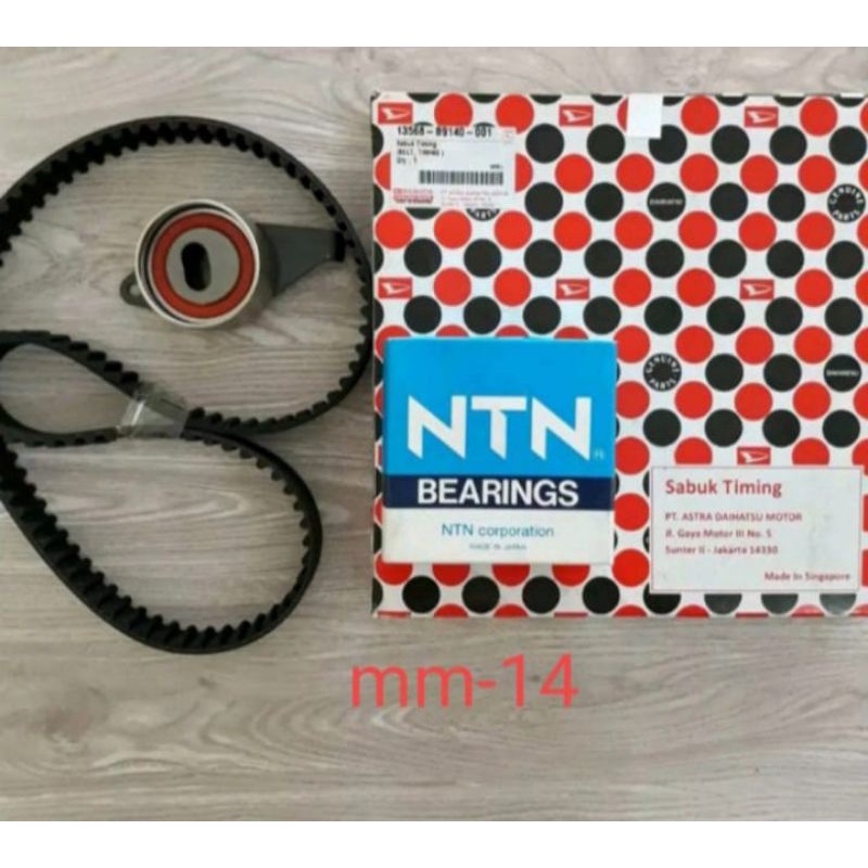 TIMING BELT SABUK TIMING SET PLUS TENSIONER XENIA 1.0 1000CC ORI BERGARANSI 1BULAN