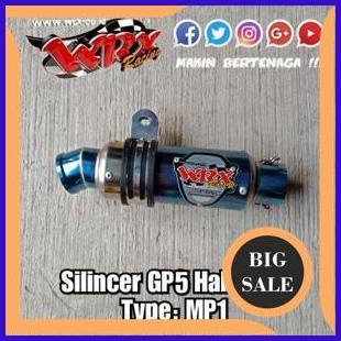 accessories SILENCER WRX GP5 MP1 HALF BLUE 17.5 CM 140ZZ3