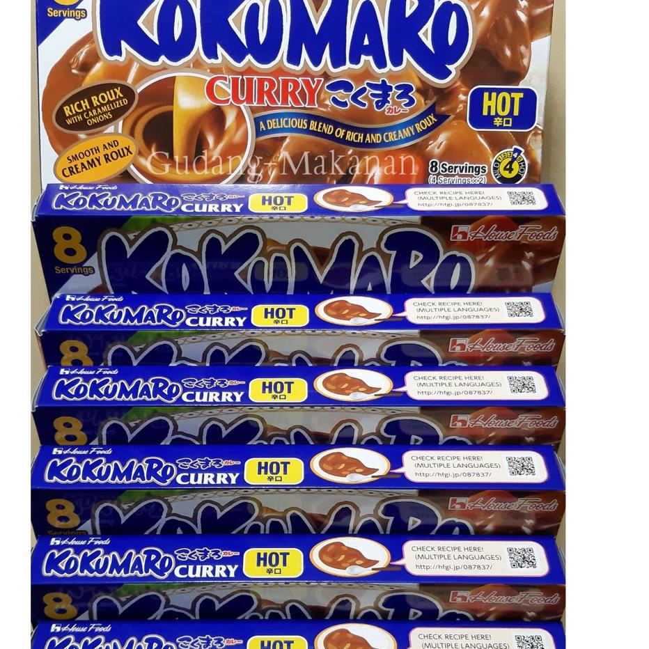 

◘ House Kokumaro Curry Hot Japanese 140gr kari ♔