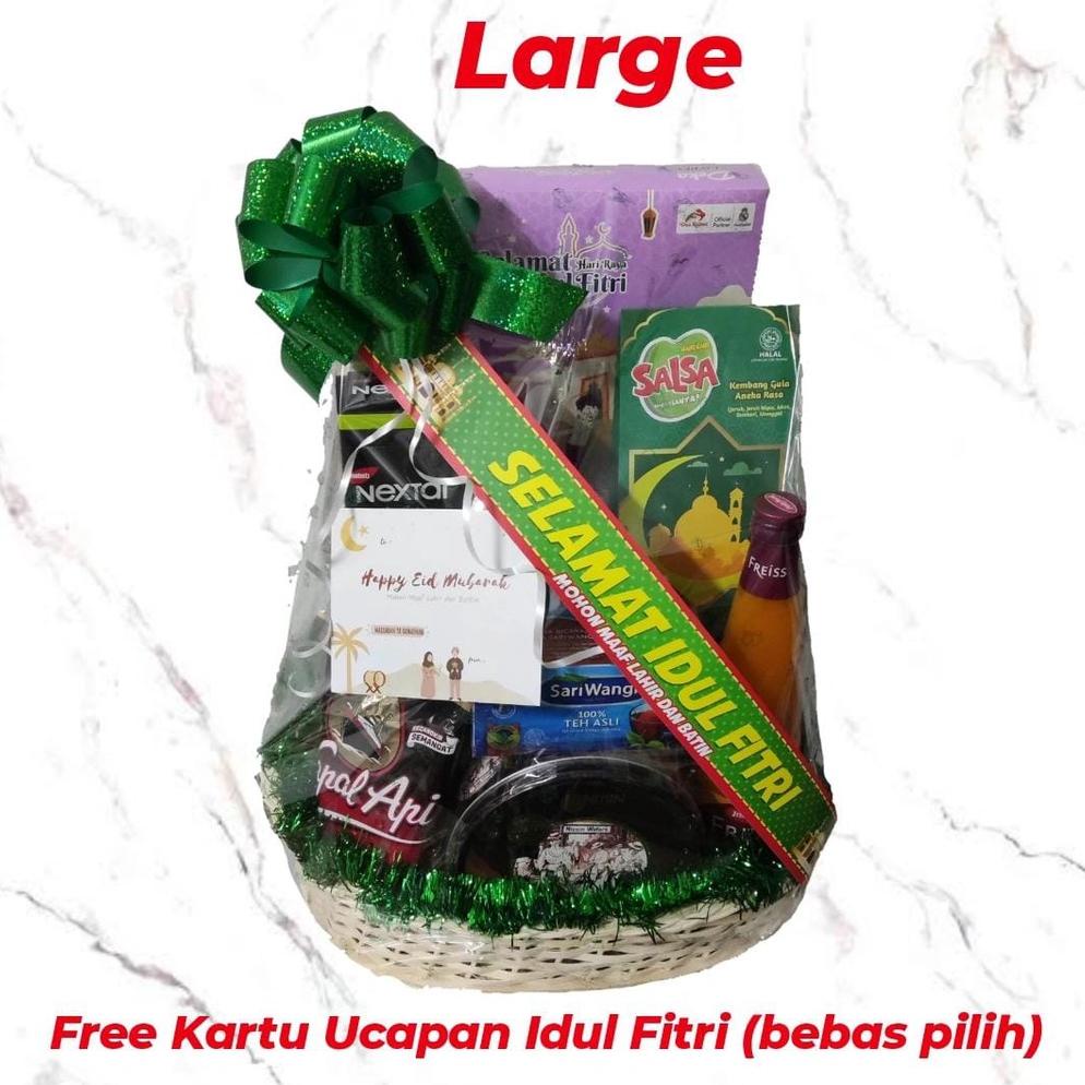 

Produk - Parcel Lebaran Idul Fitri Eid Mubarak 1443 H Hijriah Hampers Lebaran 2022 Parcel Lebaran Kecil Sedang Besar Murah Promo Best Seller!!