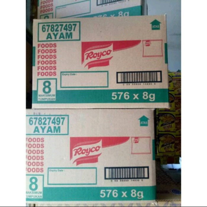 

ROYCO AYAM RENCENG 8gr 1 dus isi 576 Sachet