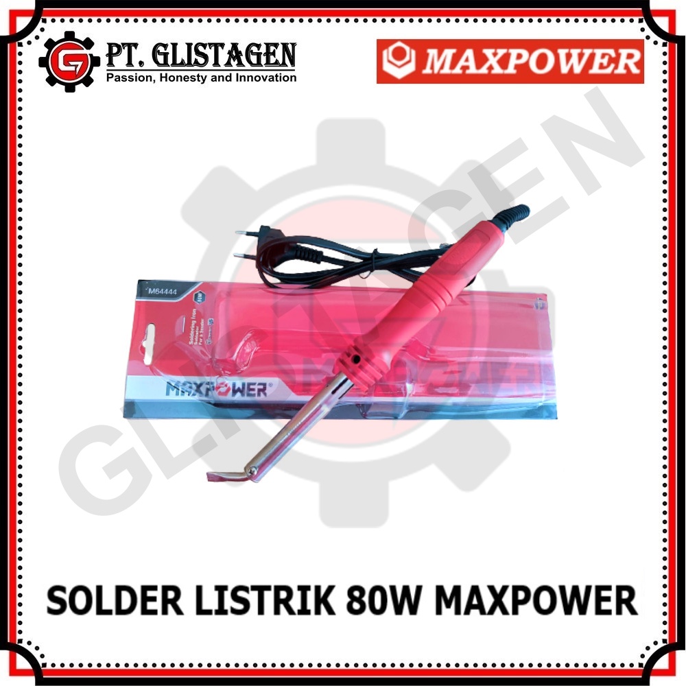 MAXPOWER Solder Listrik 80 Watt Alat Patri Timah Soldering Iron HIGH QUALITY