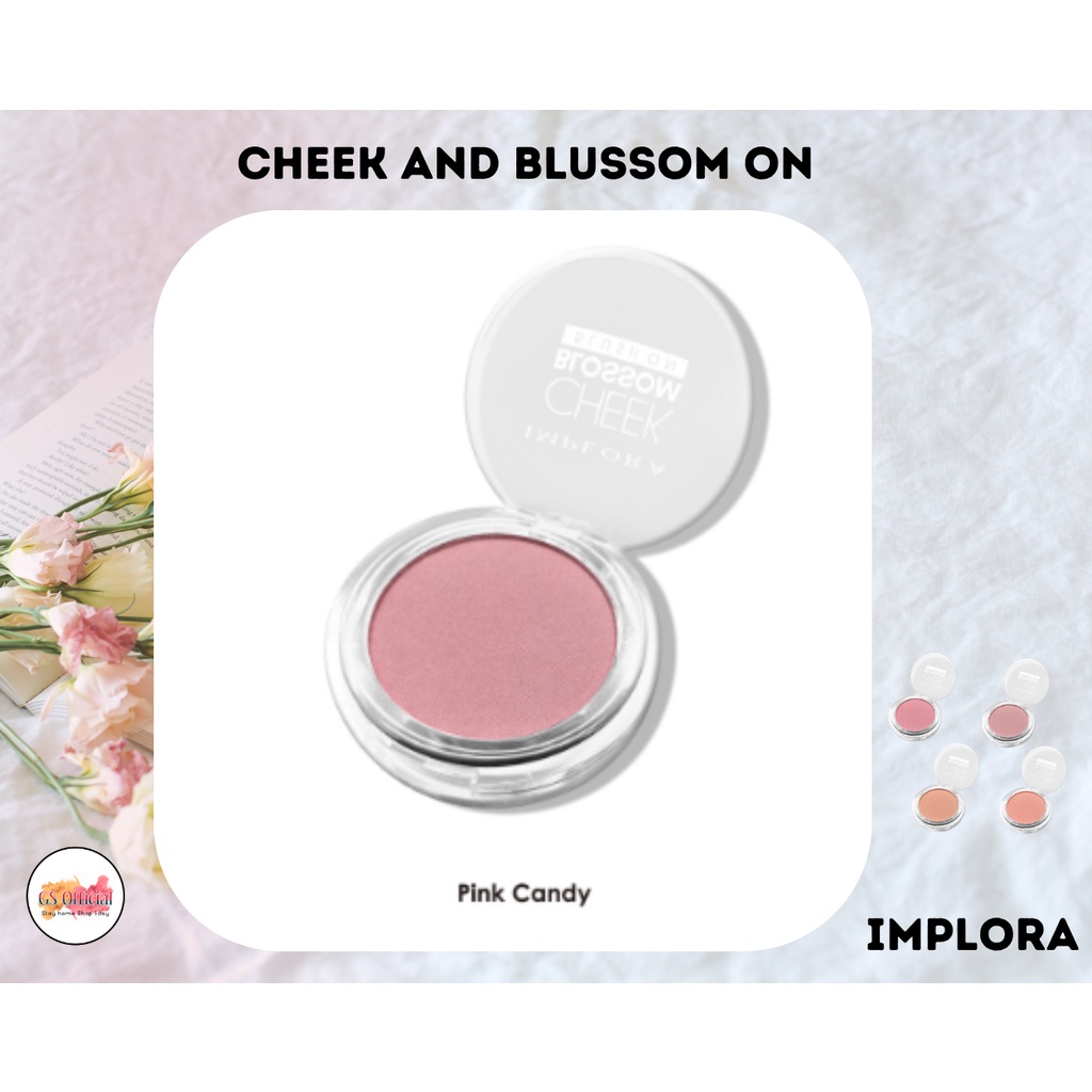 IMPLORA - CHEEK BLOSSOM - BLUSH ON  3.5 GR