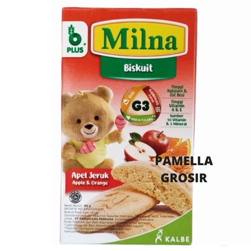 BISKUIT BAYI MILNA APEL JERUK