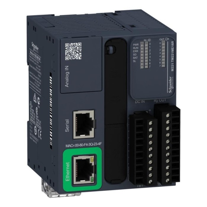 Terlaris Tm221Me16R - Schneider Modicon Plc M221 16Io Relay Ethernet