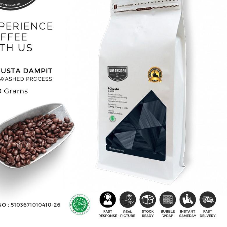 

۝ BIJI KOPI FINE ROBUSTA DAMPIT - 1KG NORTHSIDER COFFEE ☞