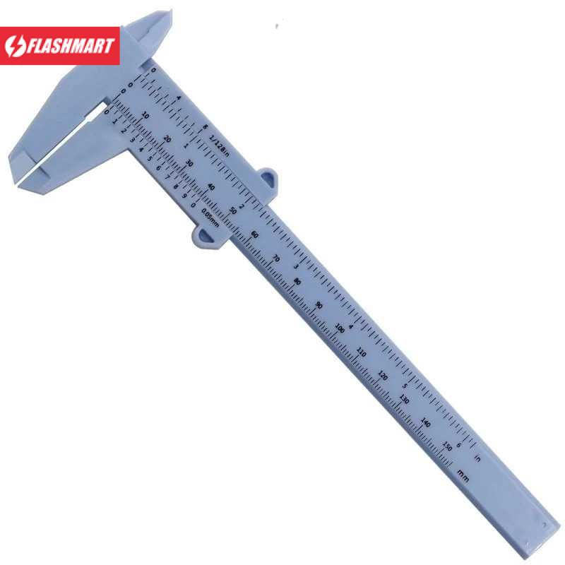 Flashmart Jangka Sorong Vernier Caliper Gauge Micrometer 150mm - QST-600