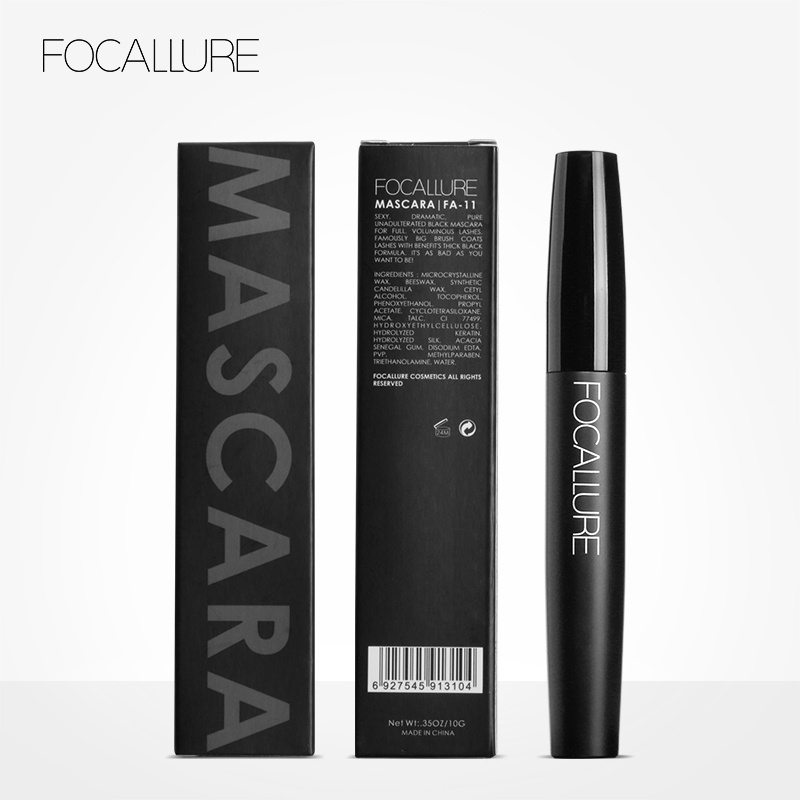 NIK - FOCALLURE Volumezing Mascara waterproof kosmetik mata - Maskara FA11 BPOM ORIGINAL