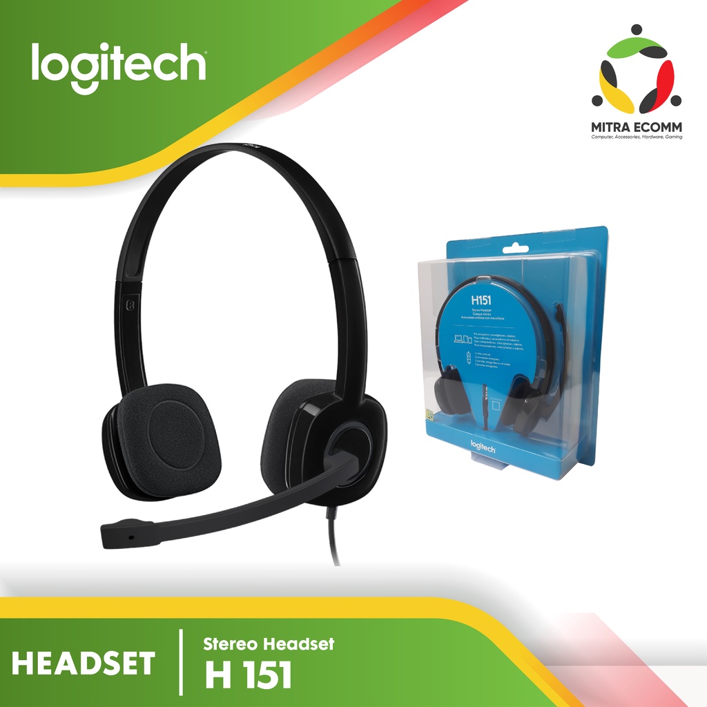 HEADSET LOGITECH H151 GARANSI RESMI H 151