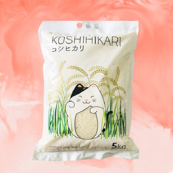 

Beras Jepang Koshihikari Beras Sushi Onigiri Premium 5 Kg