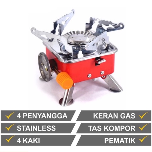 Kompor  Portable Mini Model Kotak KECIL /Nesting Cooking Set