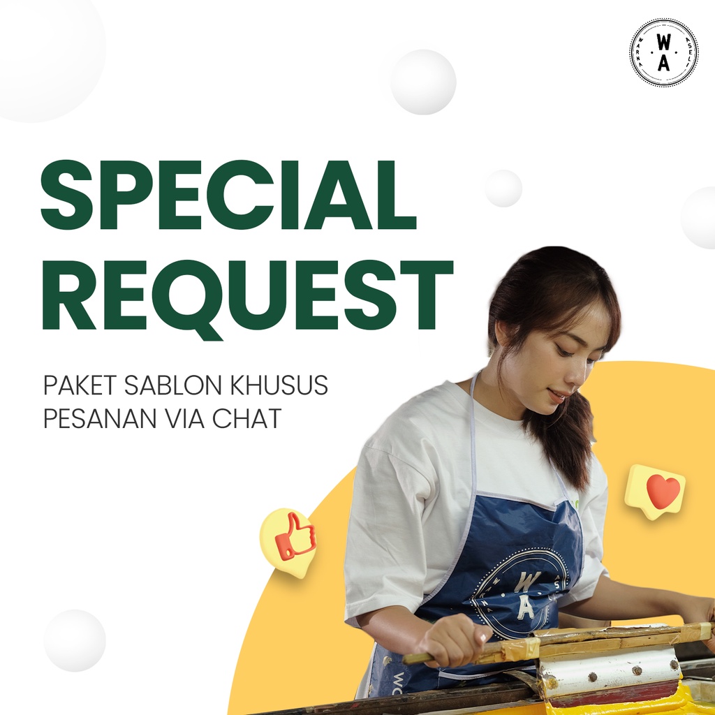 

PAKET SABLON BY REUQEST - RAHMAN SUHUD