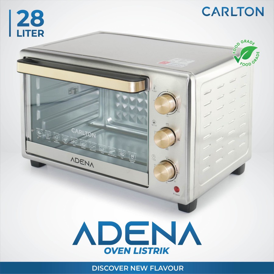 CARLTON OVEN LISTRIK / ELECTRIC OVEN ADENA 28LITER