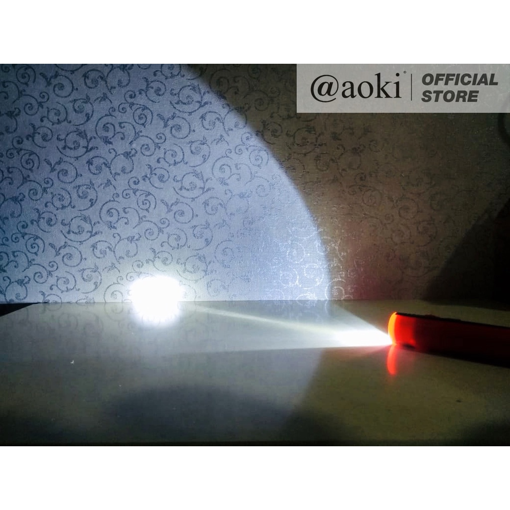 AOKI Senter tangan led 8w multifungsi torch led