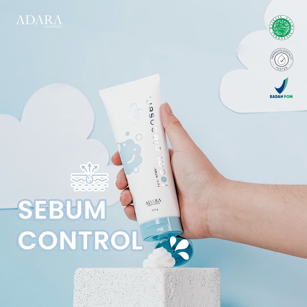 Adara Bee White Foam Cleanser BPOM