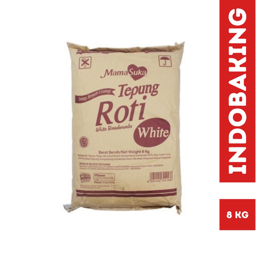 

Mamasuka Tepung Roti Putih White Bread Crumbs 8kg