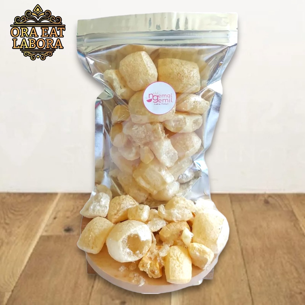 

Krupuk kulit Asli Rasa Asin Gurih Homemade Dorokdok Kulit Sapi Homemade Kualitas Premium - Ora Eat Labora