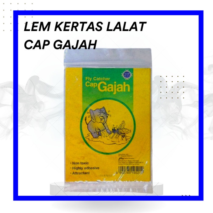 

cusss order] Lem Lalat Kertas Cap Gajah Fly Catcher