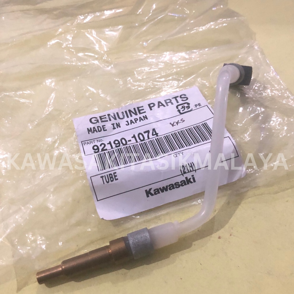 Selang oli samping ninja 150 R ninja 150 RR 92190-1074 original kawasaki / selang Pompa oli TUBE OIL
