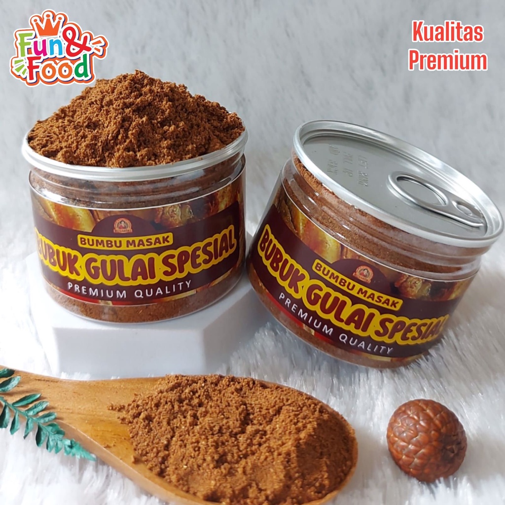 

Can Rempah Bumbu Gulai Spesial Asli Minang Curry Powder Kualitas Premium