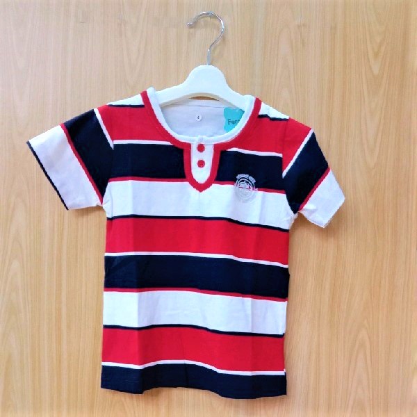 T-Shirt Garis Pendek Anak Laki-Laki 643