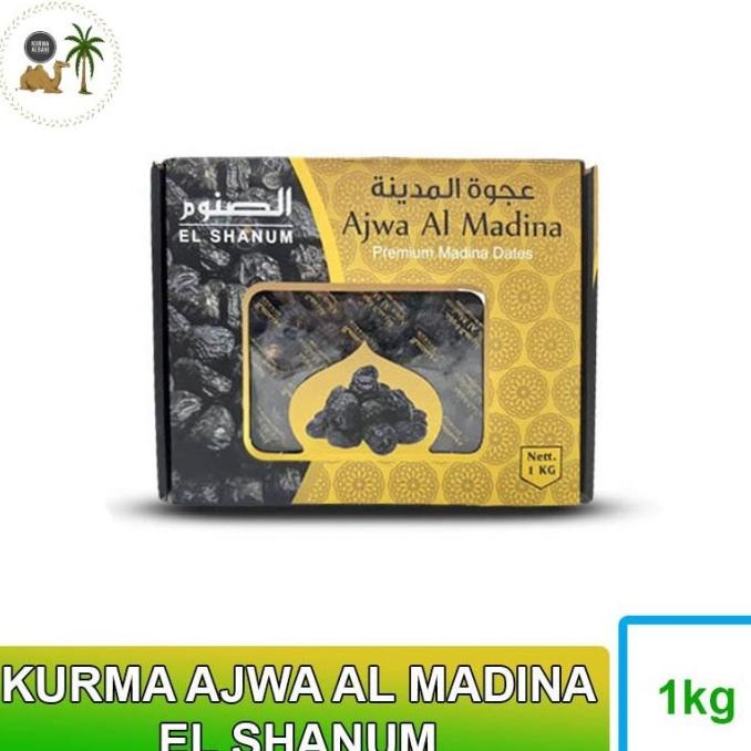 

KURMA :):)KURMA ORIGINAL KURMA AJWA PREMIUM ELSHANUM KURMA AZWA 1 KG SUPER EL09I09A82L