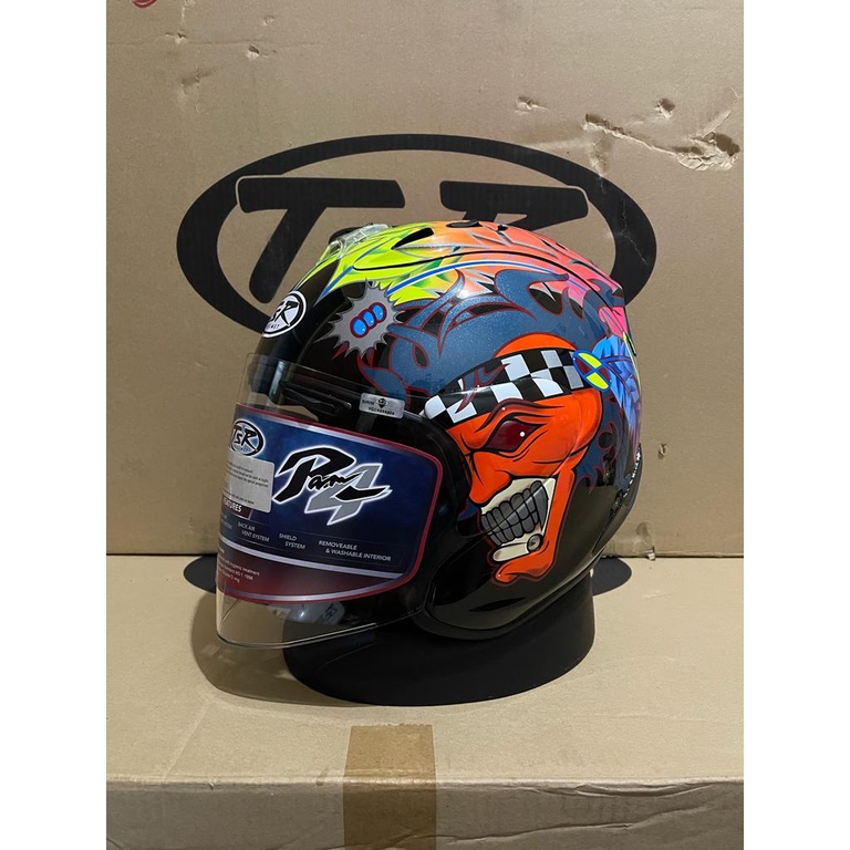 TSR RAM4 HELMET SCOTT RUSSEL BLACK