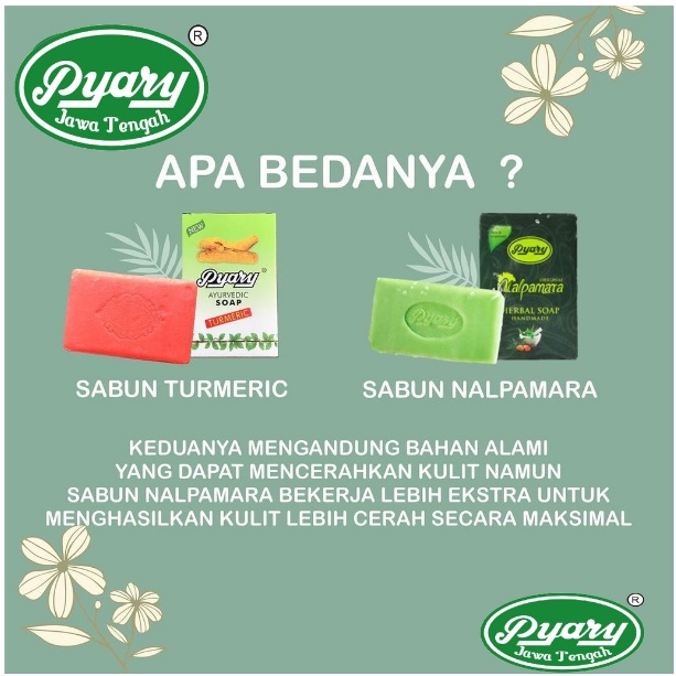 Sabun PYARY NALPAMARA HERBAL SOAP ORIGINAL Dubai | Nasamat | Sabun Kecantikan