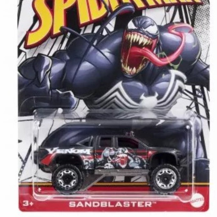 HOT WHEELS SPIDERMAN SANDBLASTER TERBARU