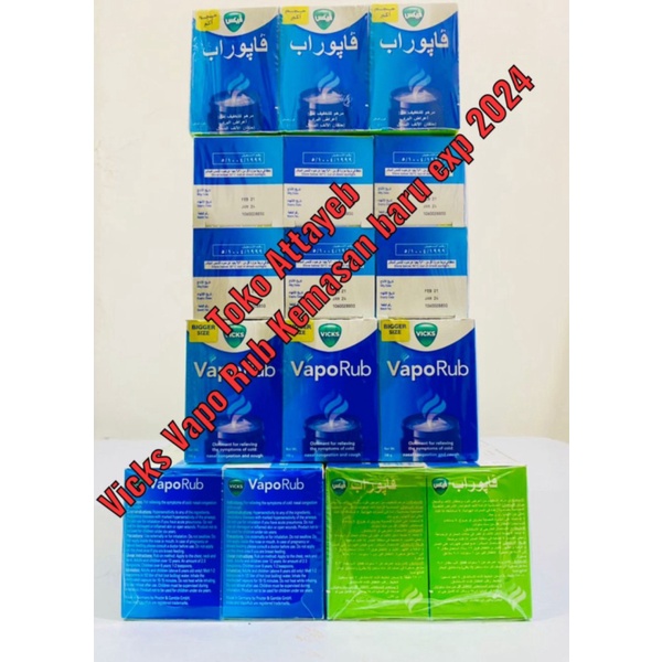 Unik Vicks Vaporub 100gr Vicks Asli Made In Germany Original Arab Murah