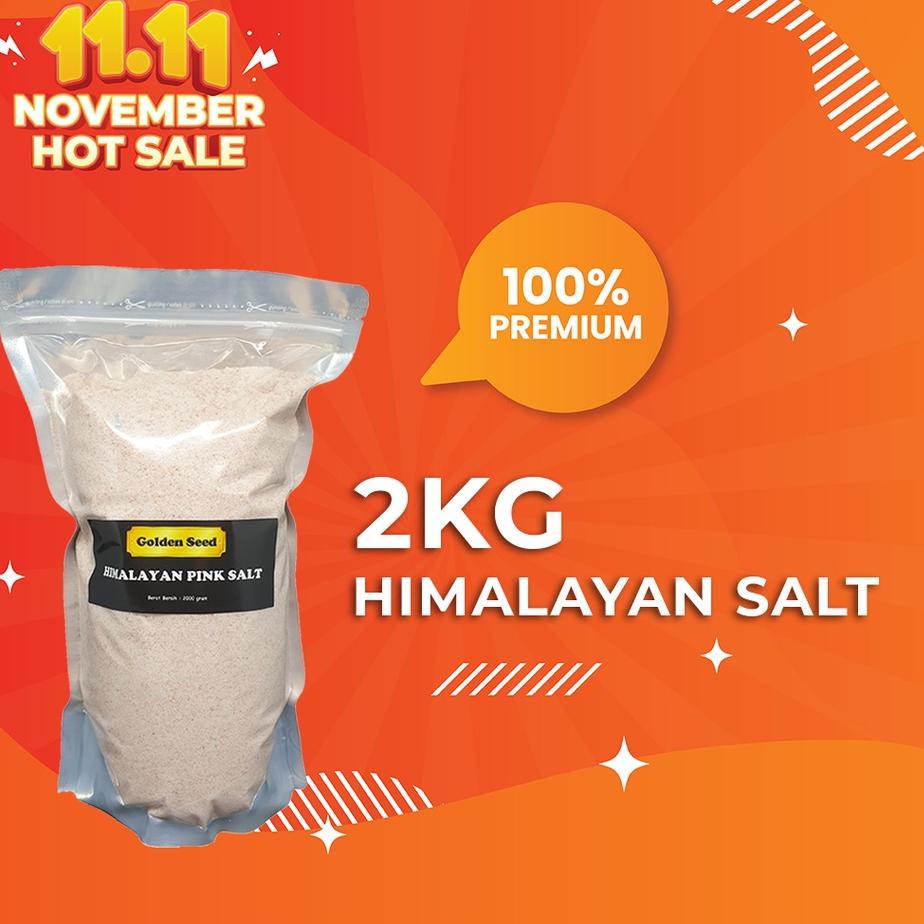 

♠ GARAM HIMALAYA 2 KG PREMIUM - HIMALAYAN PINK SALT 2000 GR - 2000GR ❄