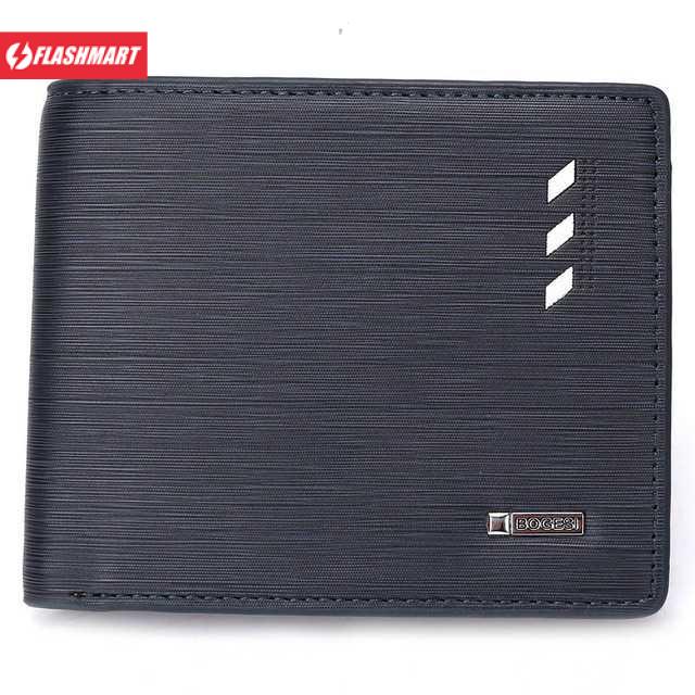 Flashmart Dompet Kulit Pria Horizontal - B01R724