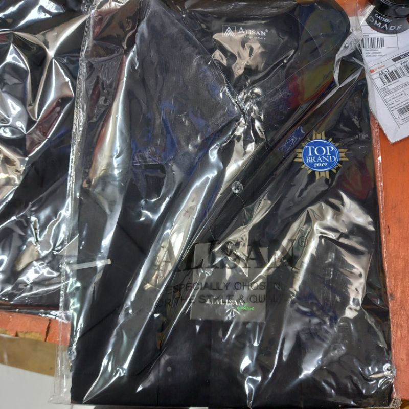 Kemeja ekslusif PDH alisan custome bordir depan belakang