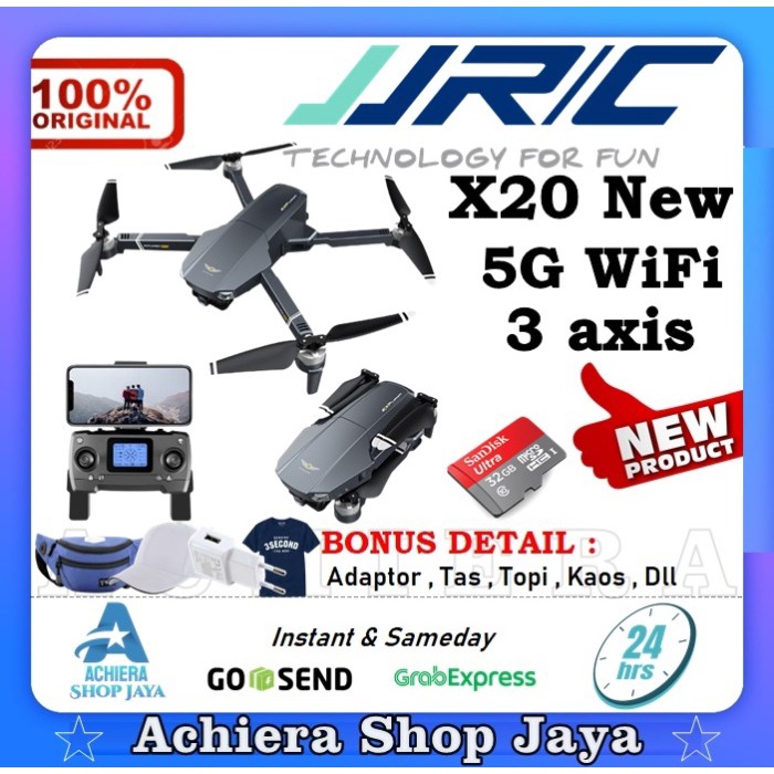 Rc Drone JJRC X20 6k ESC 3 Axis Gymbal EIS Camera Sony GPS 5G Wifi