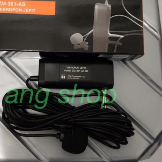 ◄ TOA ZM-361 Mic Jepit ZM361 ZM 361 Microphone Ori / Original ✫